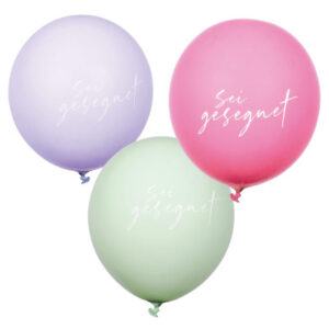 Luftballons "Sei gesegnet"