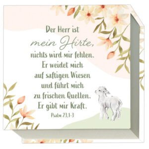 Notizblock "Der Herr ist mein Hirte"