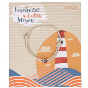 Textil-Armband - Beschützt auf allen Wegen