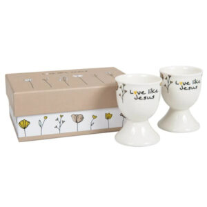 Eierbecher-Set Love like Jesus