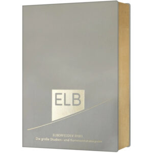 Elberfelder Bibel. Die große Studien- und Kommentarausgabe. Leder mit Goldschnitt