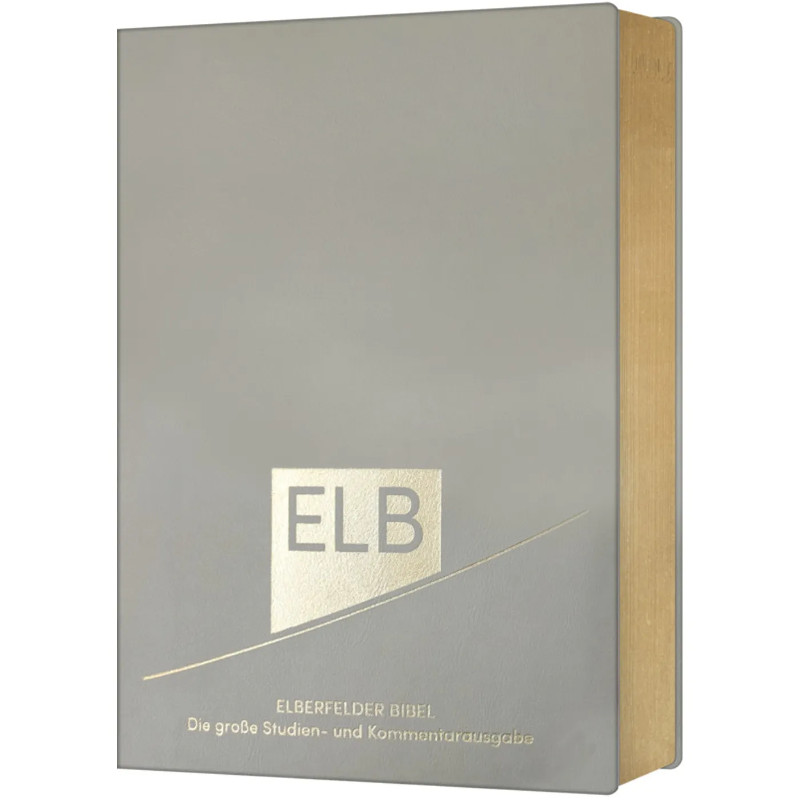 Elberfelder Bibel. Die große Studien- und Kommentarausgabe. Leder mit Goldschnitt