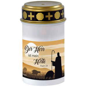 LED-Grablicht "Der Herr ist mein Hirte"