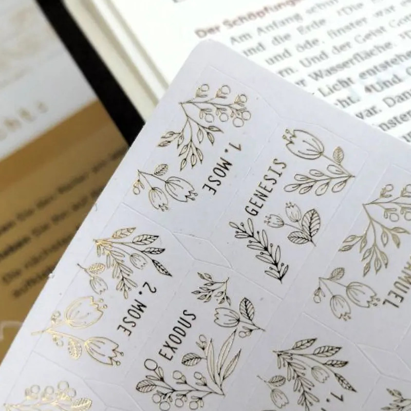 Bibel-Griffregister mit Folienprägung – Bild 2