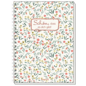 Memo Block A5 - Schön, dass es dich gibt!