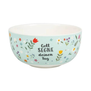 Müslischale Gott segne deinen Tag