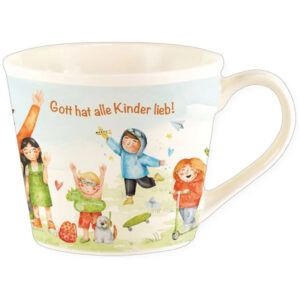 Kindertasse Gott hat alle Kinder lieb