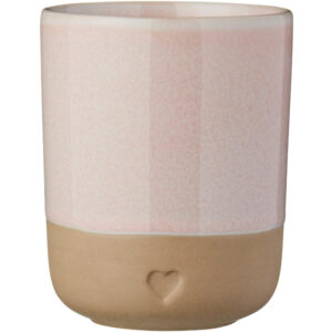 Becher Herz - Rosa