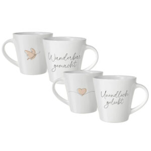 Tassenset Geliebt & Wunderbar
