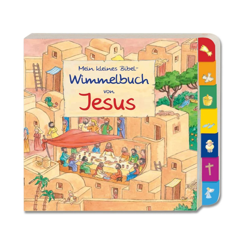 Mein kleines Bibel-Wimmelbuch von Jesus - Reinhard Abeln, Manfred Tophoven