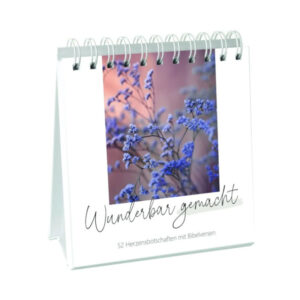 Wunderbar gemacht - Aufstellbuch