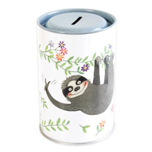 Für ein Geldgeschenk -Spardose Faultier