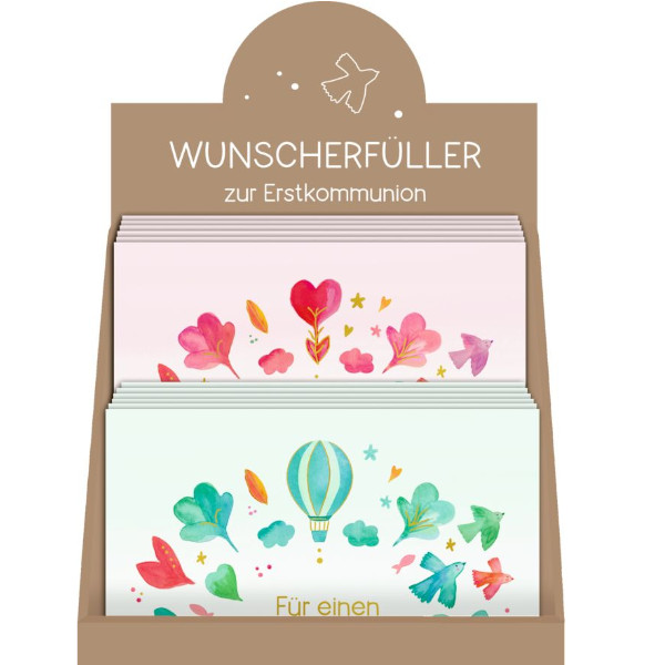 Mini-Geldkuvert für einen Herzenswunsch